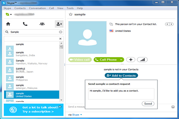 Cách sử dụng Skype