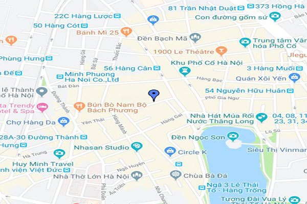 Chức năng cơ bản của Google Maps